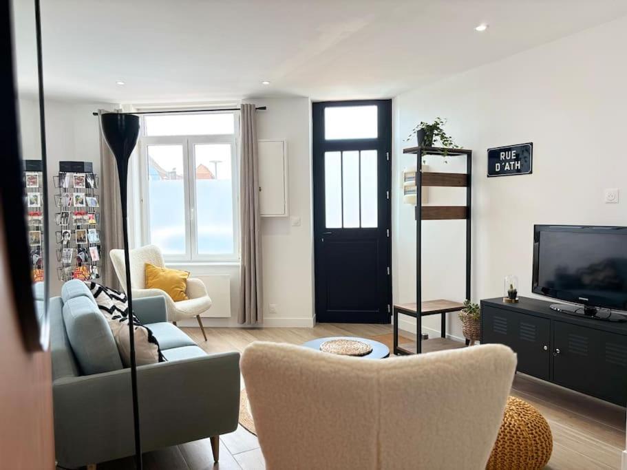 Maison Renovee 4 Personnes - Prox Lille Marquette lez Lille Buitenkant foto